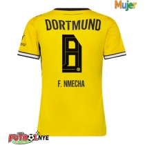 Camiseta Borussia Dortmund Felix Nmecha #8 Primera Equipación para mujer 2026-27 manga corta